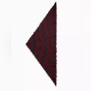 Diamond Mosaic Triangle Scarf